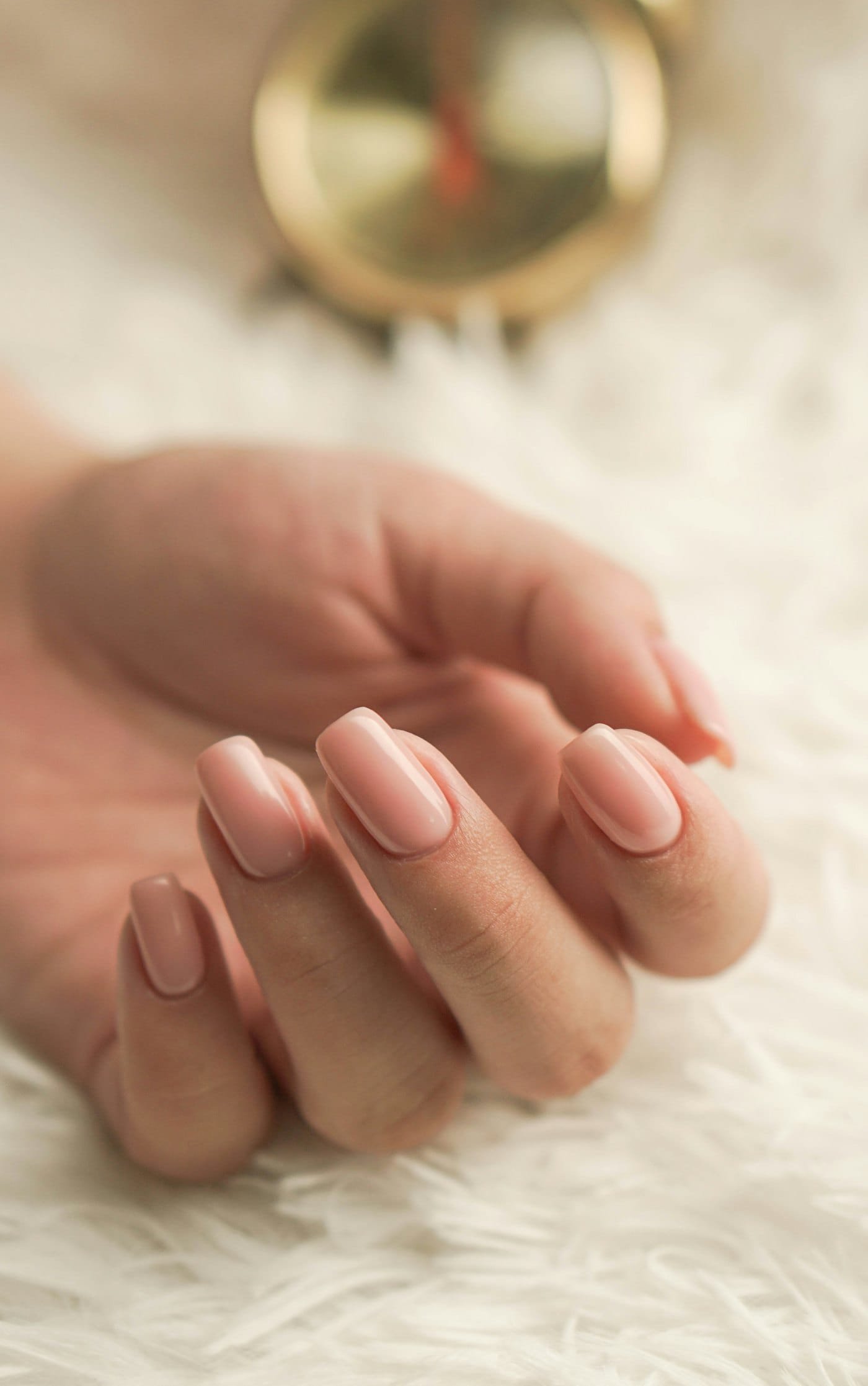 Freshly finished nails